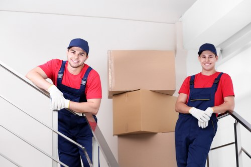 Man and van service handling a local move in Westminster