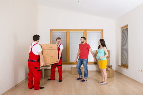 Small removal van for flats and business transport in Westminster