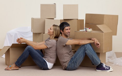 Removal van for residential and office moves in Westminster