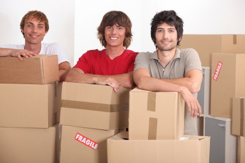 Local moving truck for flat and apartment moves in Westminster