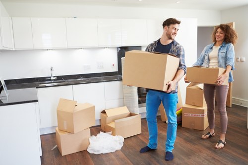 Residential flat move with access and loading considerations in Westminster