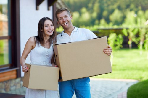 Moving day planning for a student removal in central Westminster