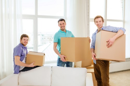 Waste handling and liability terms for a moving service